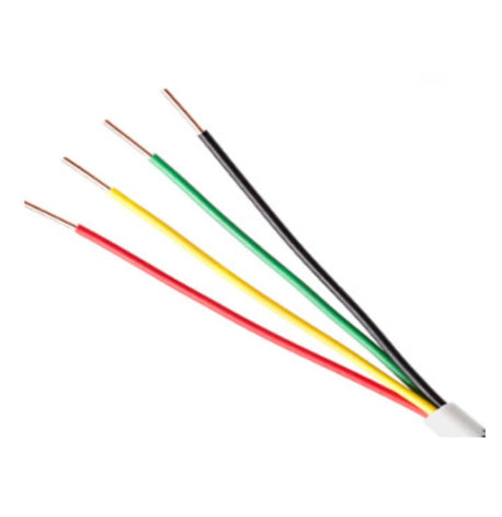 1000ft Station Z Quad Security Cable - 4C 22AWG Solid Cable CMP/FT6 Riser Bulk Cable - White